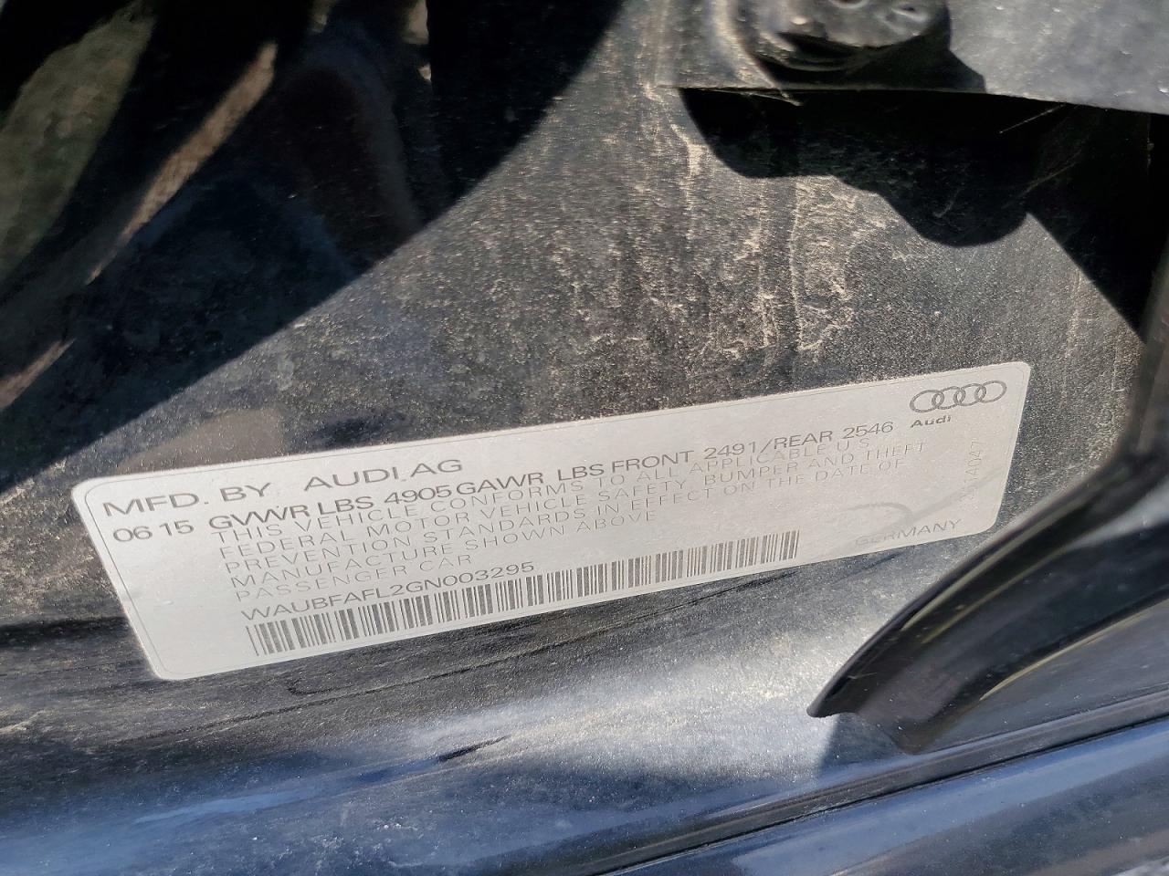 2016 AUDI A4