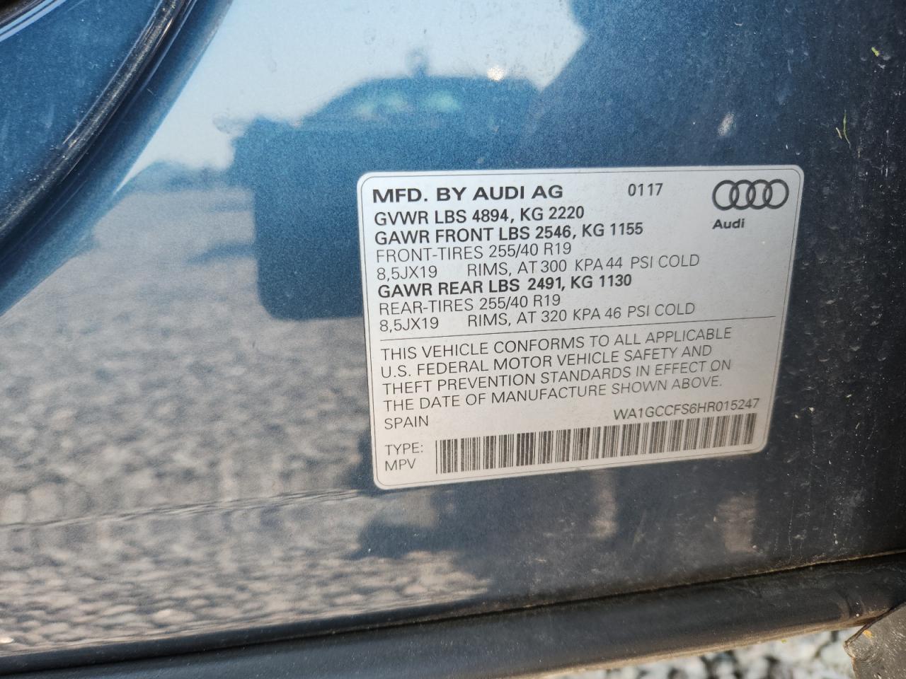 2017 AUDI Q3