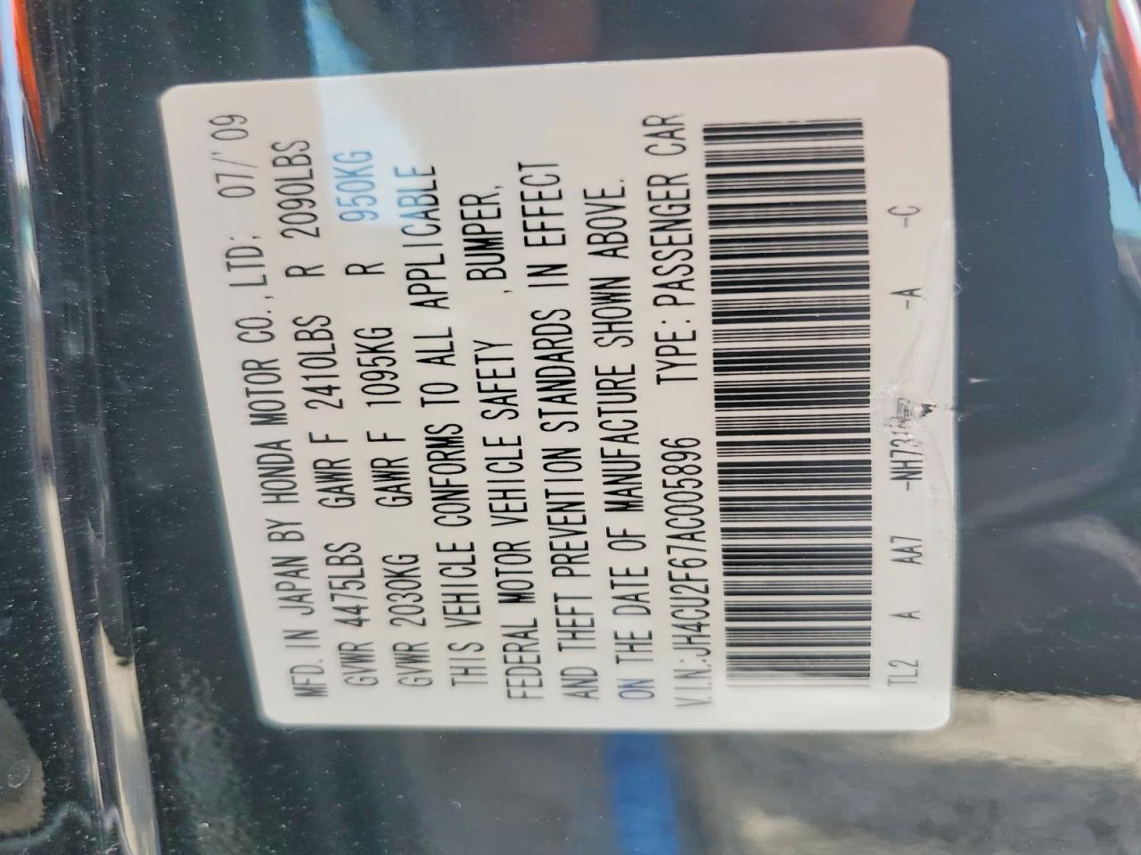 2010 ACURA TSX