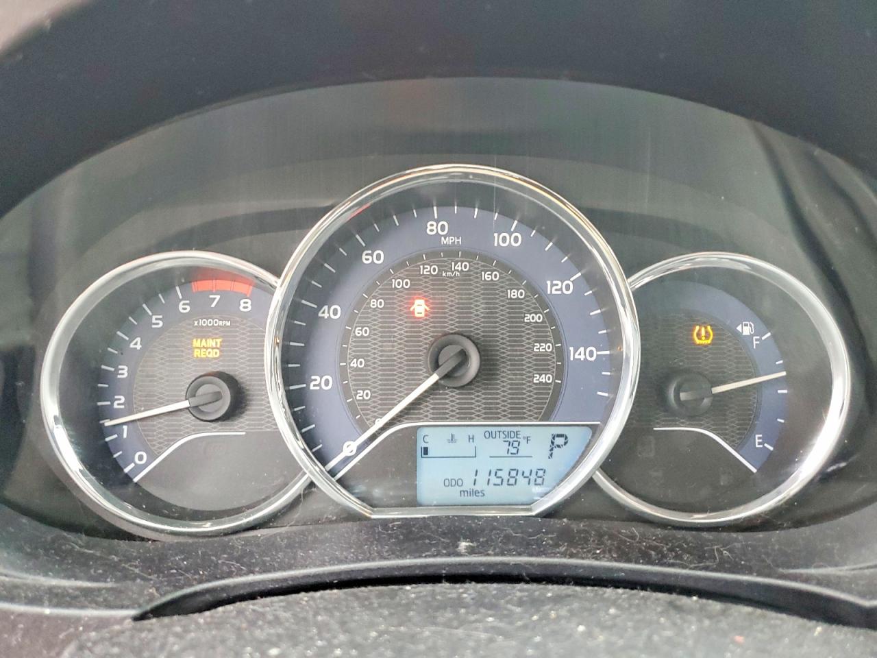 2014 TOYOTA COROLLA