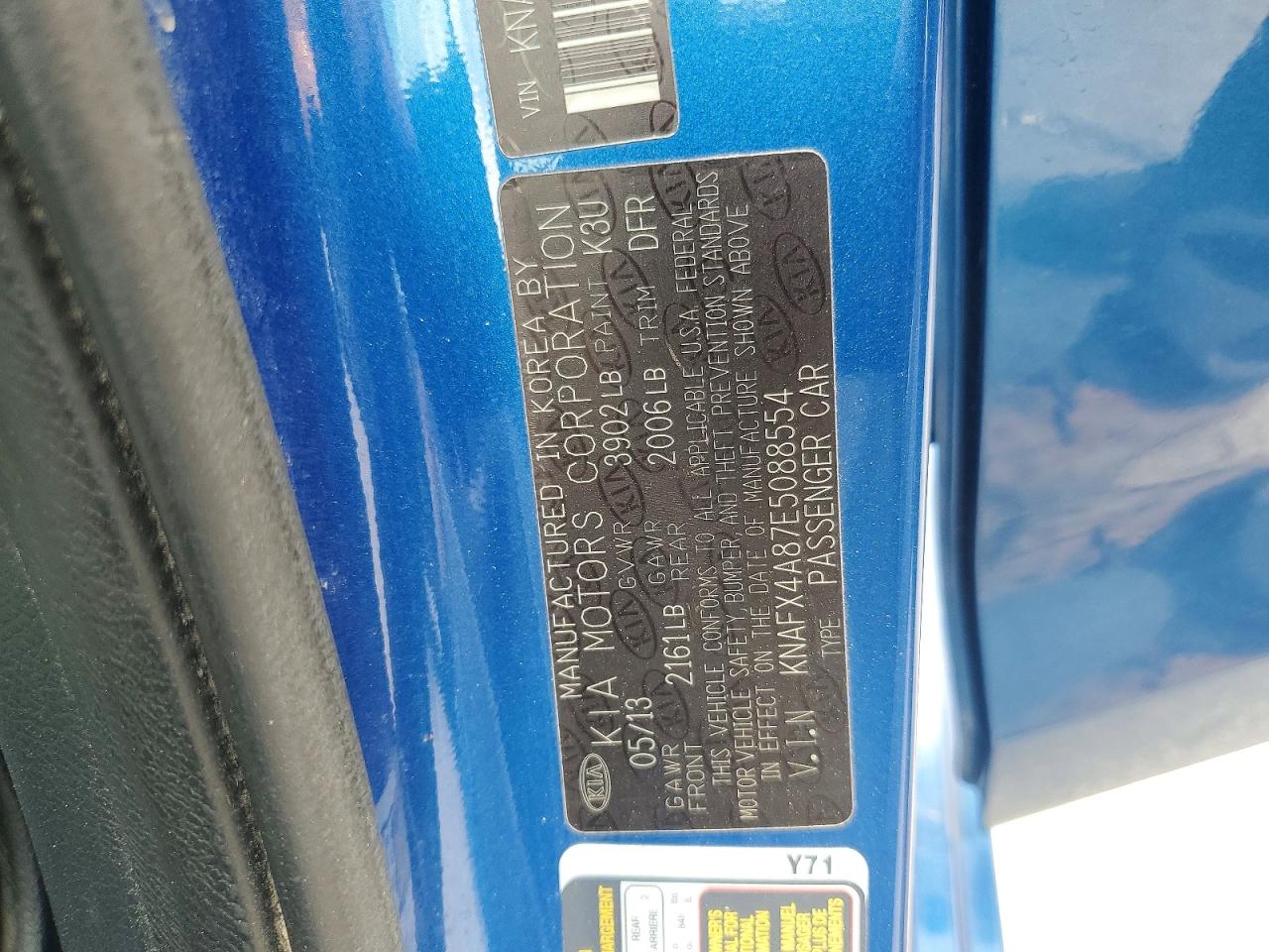 2014 KIA FORTE