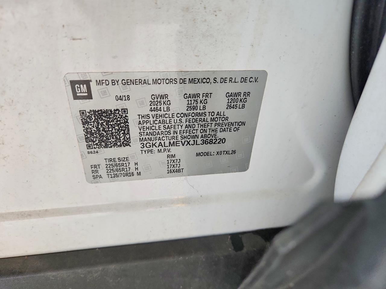 2018 GMC TERRAIN