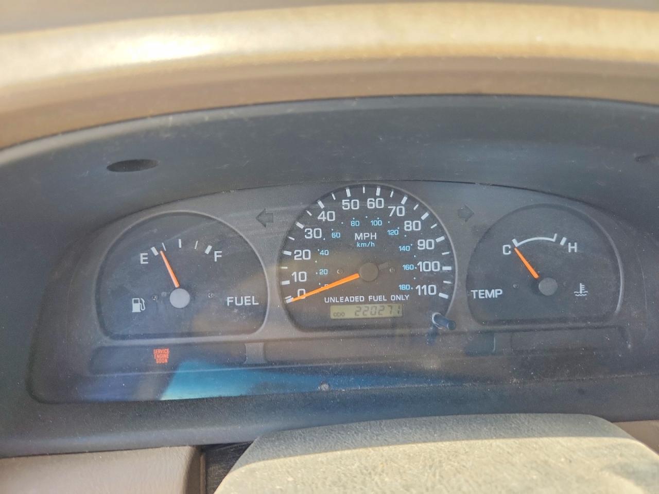 1998 NISSAN FRONTIER