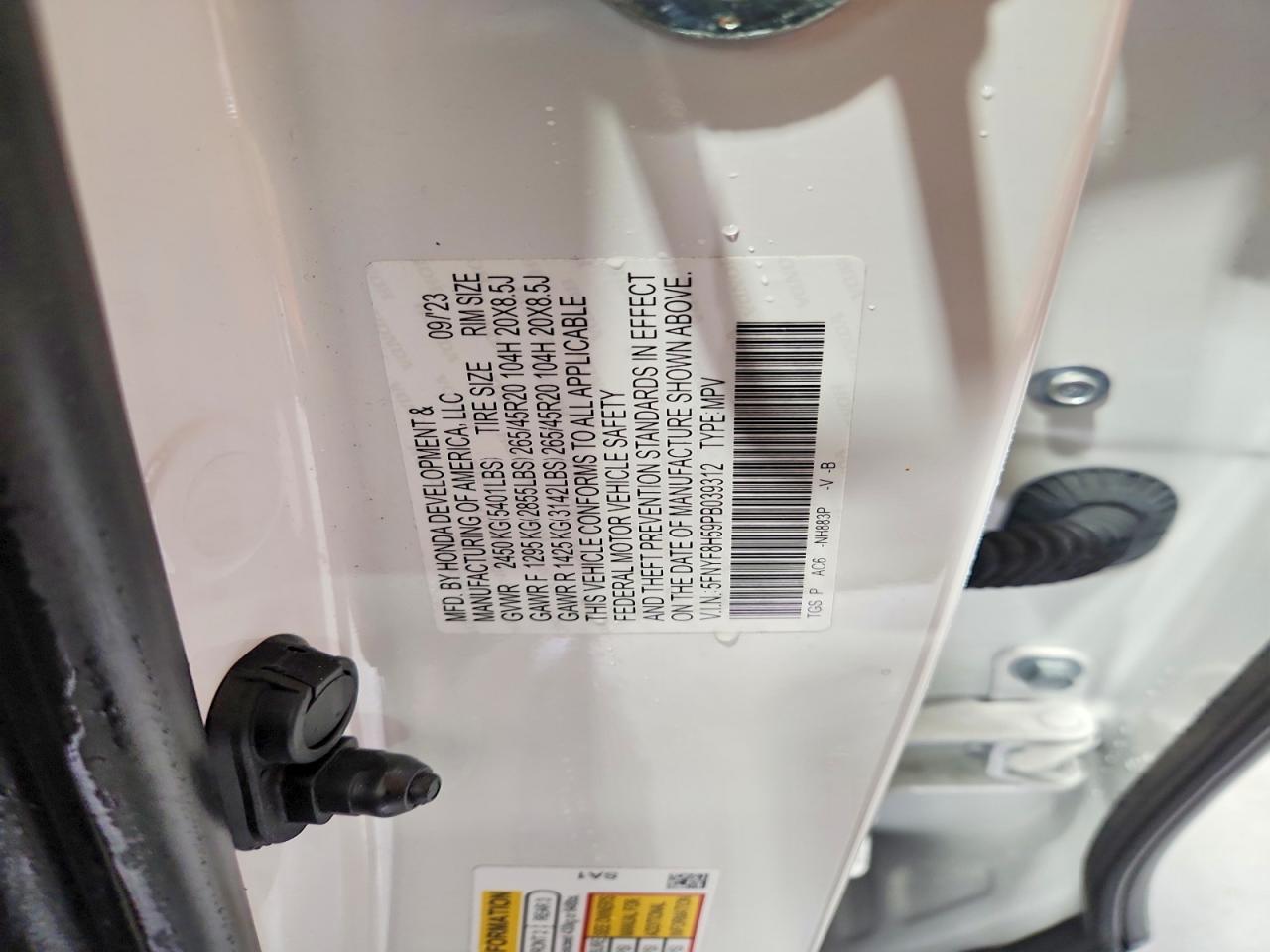 2023 HONDA PASSPORT