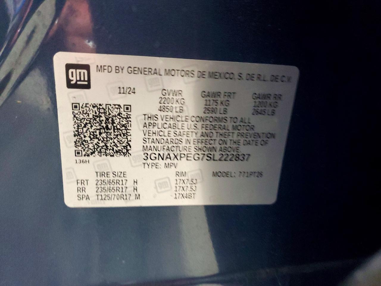 2025 CHEVROLET EQUINOX