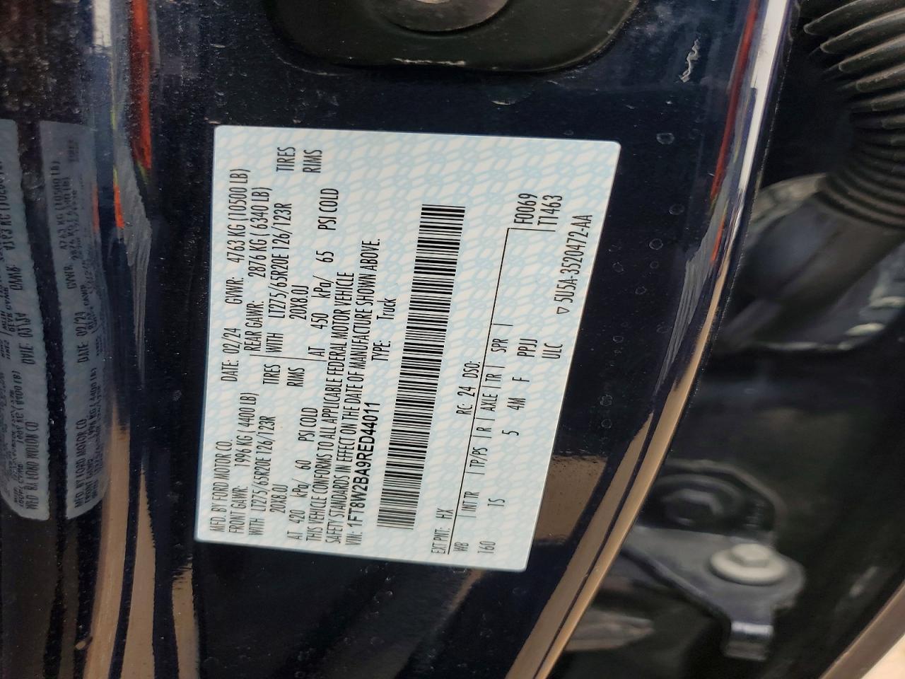 2024 FORD F250