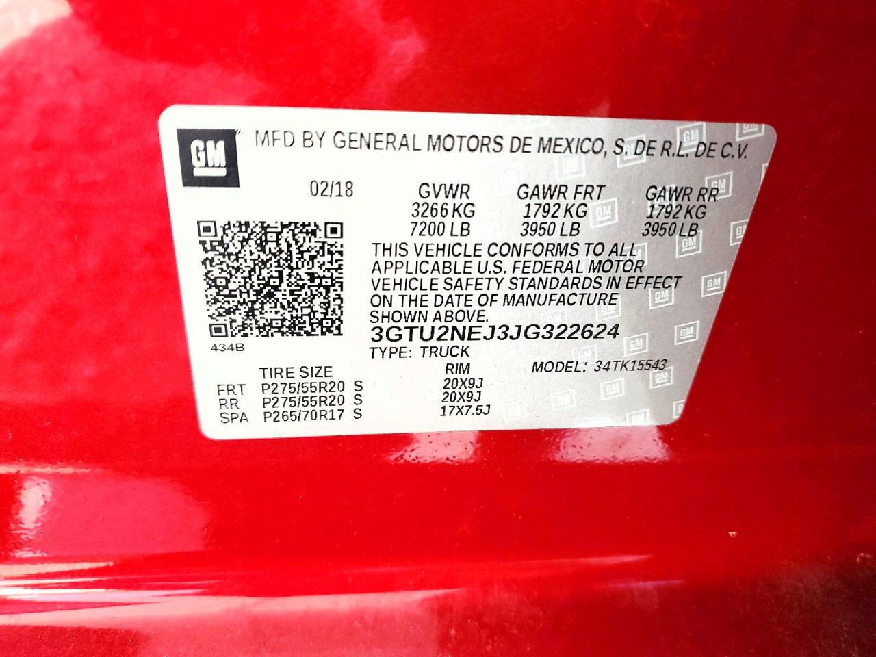 2018 GMC SIERRA