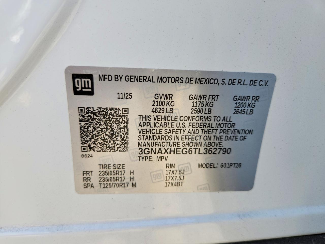 2026 CHEVROLET EQUINOX