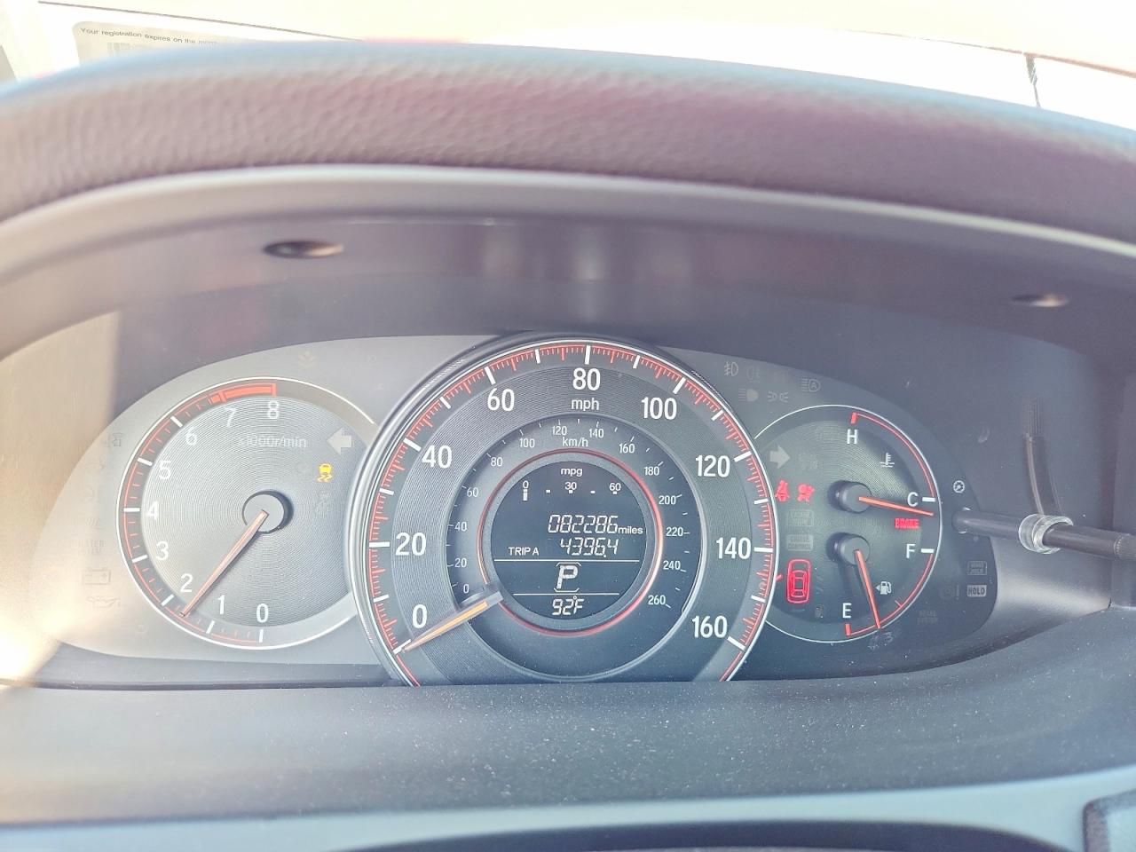 2017 HONDA ACCORD