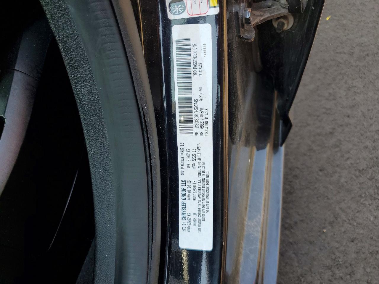 2013 CHRYSLER 200