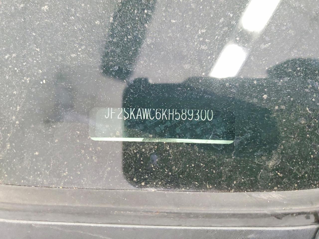 2019 SUBARU FORESTER