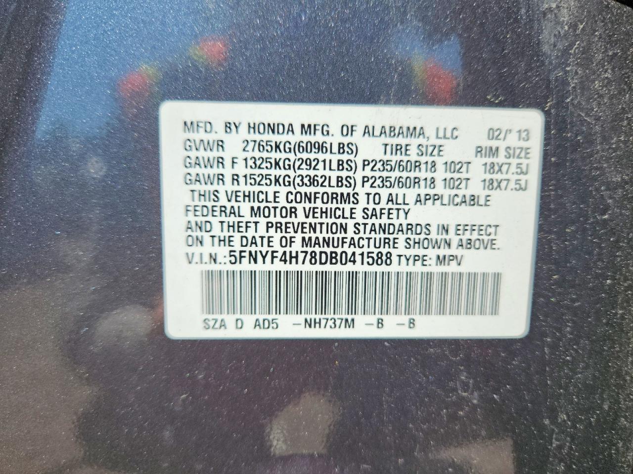 2013 HONDA PILOT