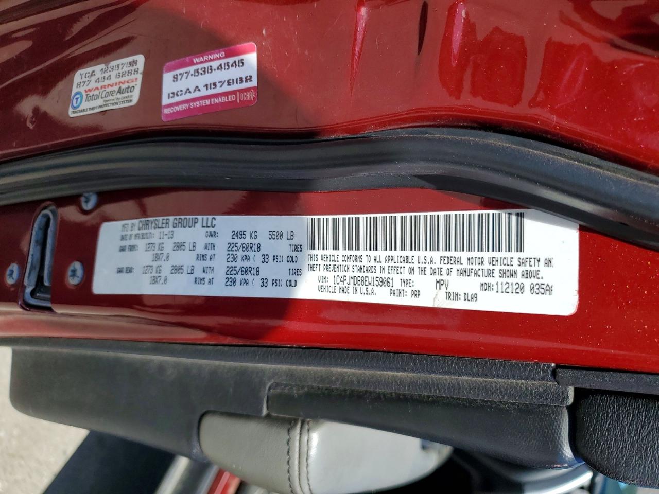 2014 JEEP GRAND CHER