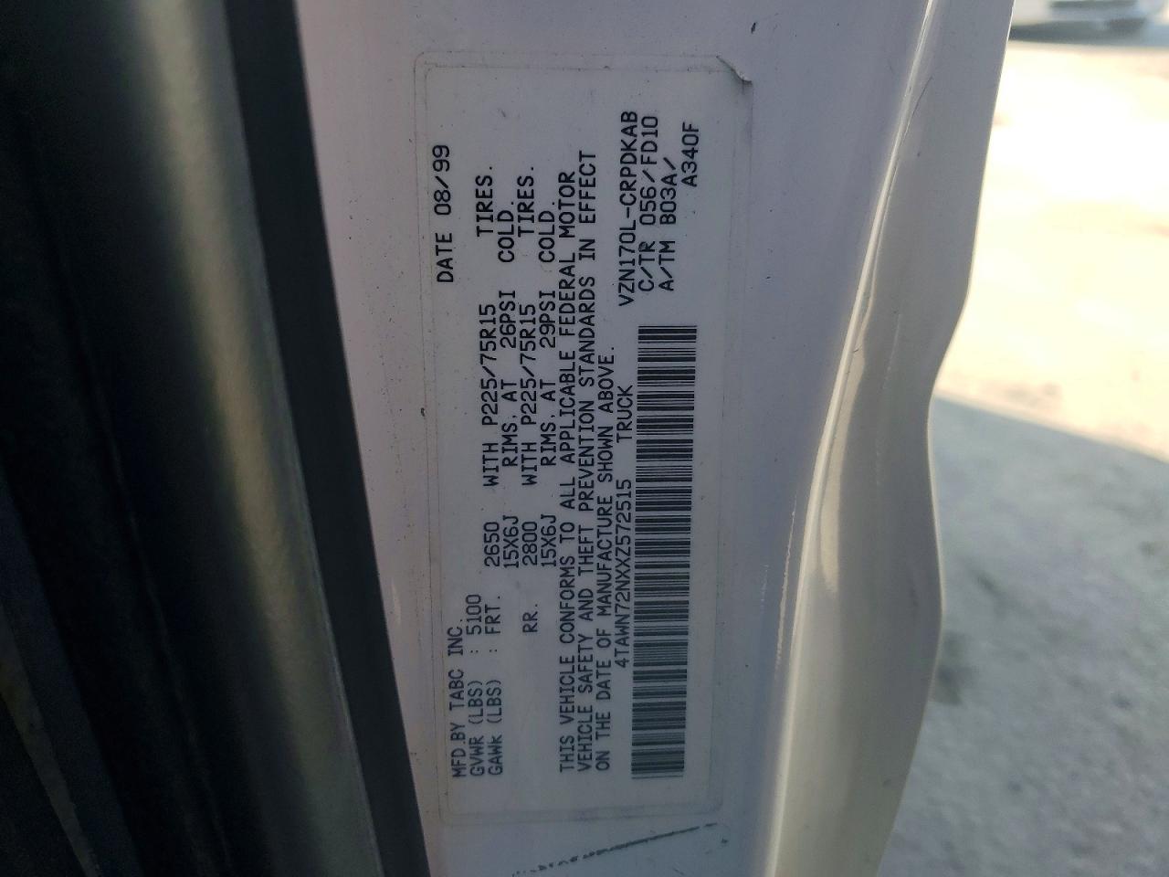 1999 TOYOTA TACOMA