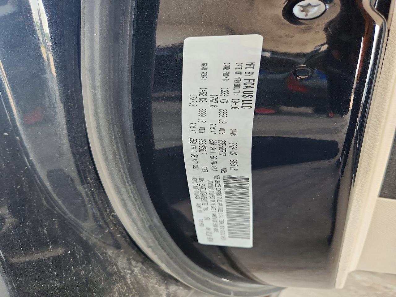 2017 CHRYSLER PACIFICA