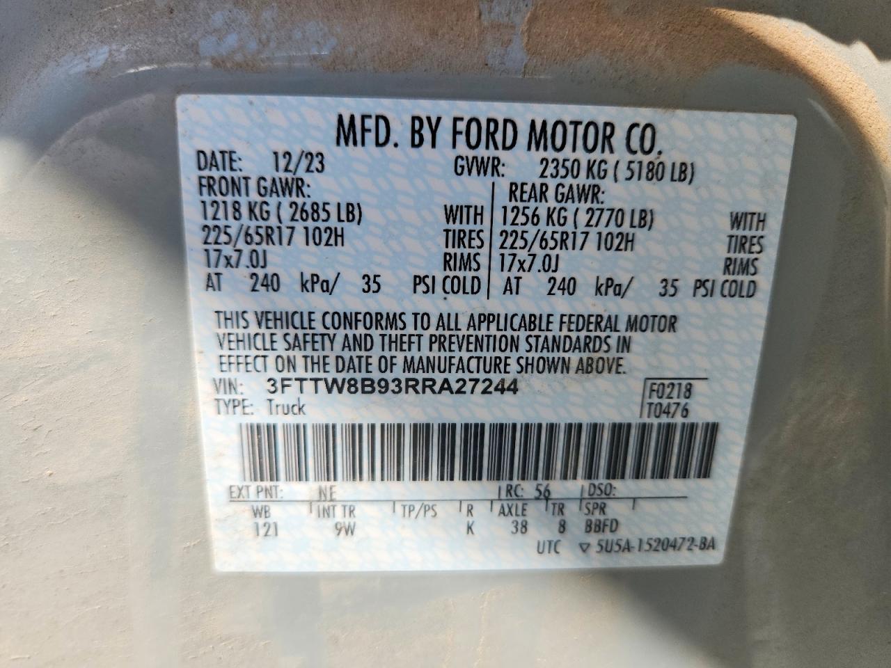 2024 FORD MAVERICK