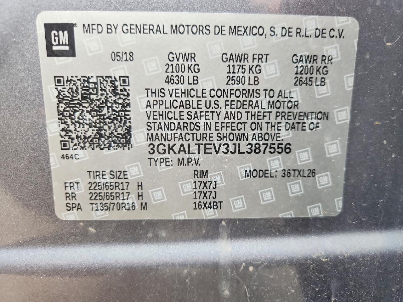 2018 GMC TERRAIN