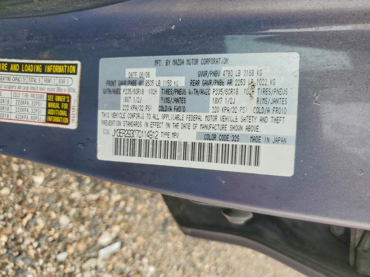2007 MAZDA CX-7