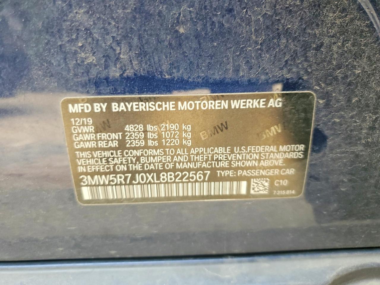 2020 BMW 3 SERIES
