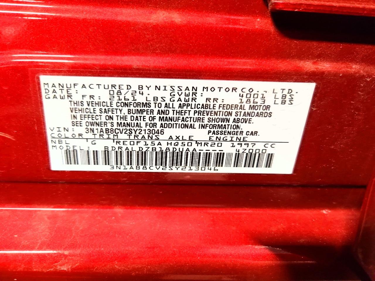 2025 NISSAN SENTRA