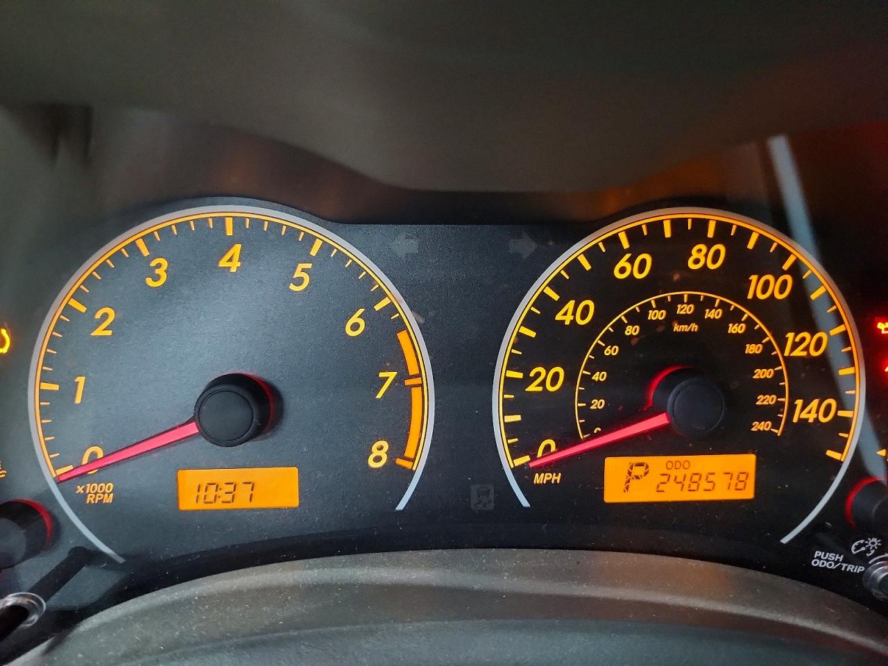 2009 TOYOTA COROLLA
