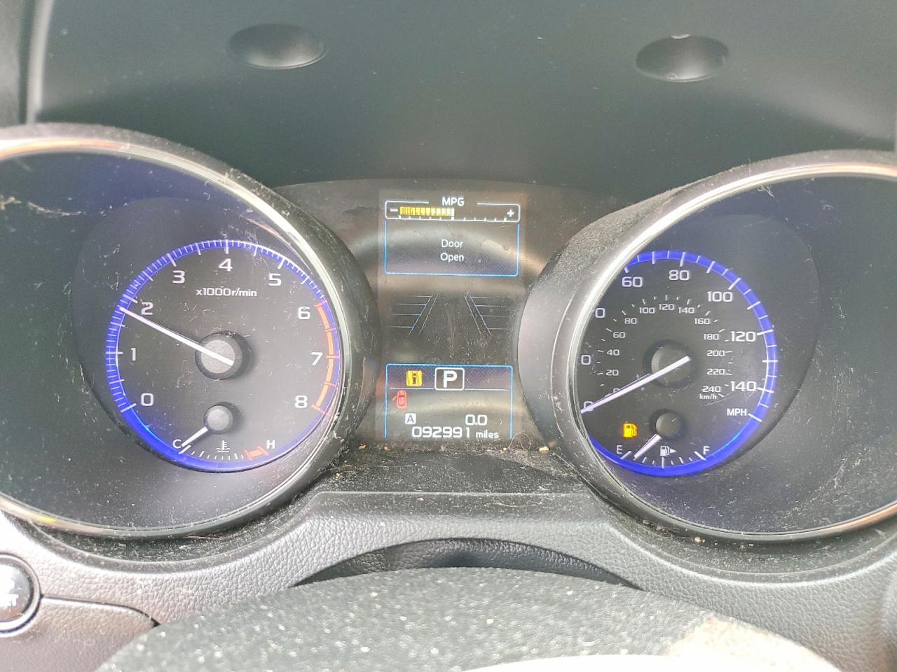 2016 SUBARU OUTBACK