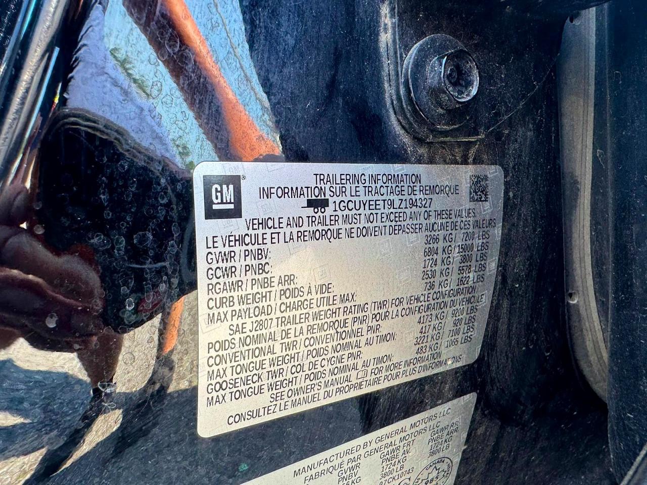2020 CHEVROLET SILVERADO