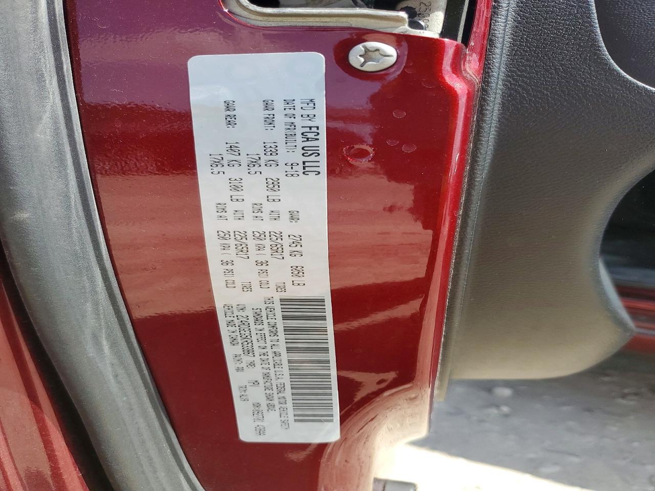 2019 DODGE CARAVAN