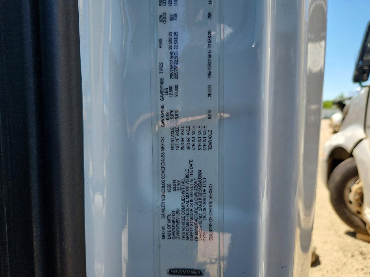 2021 FREIGHTLINER ALL OTHER