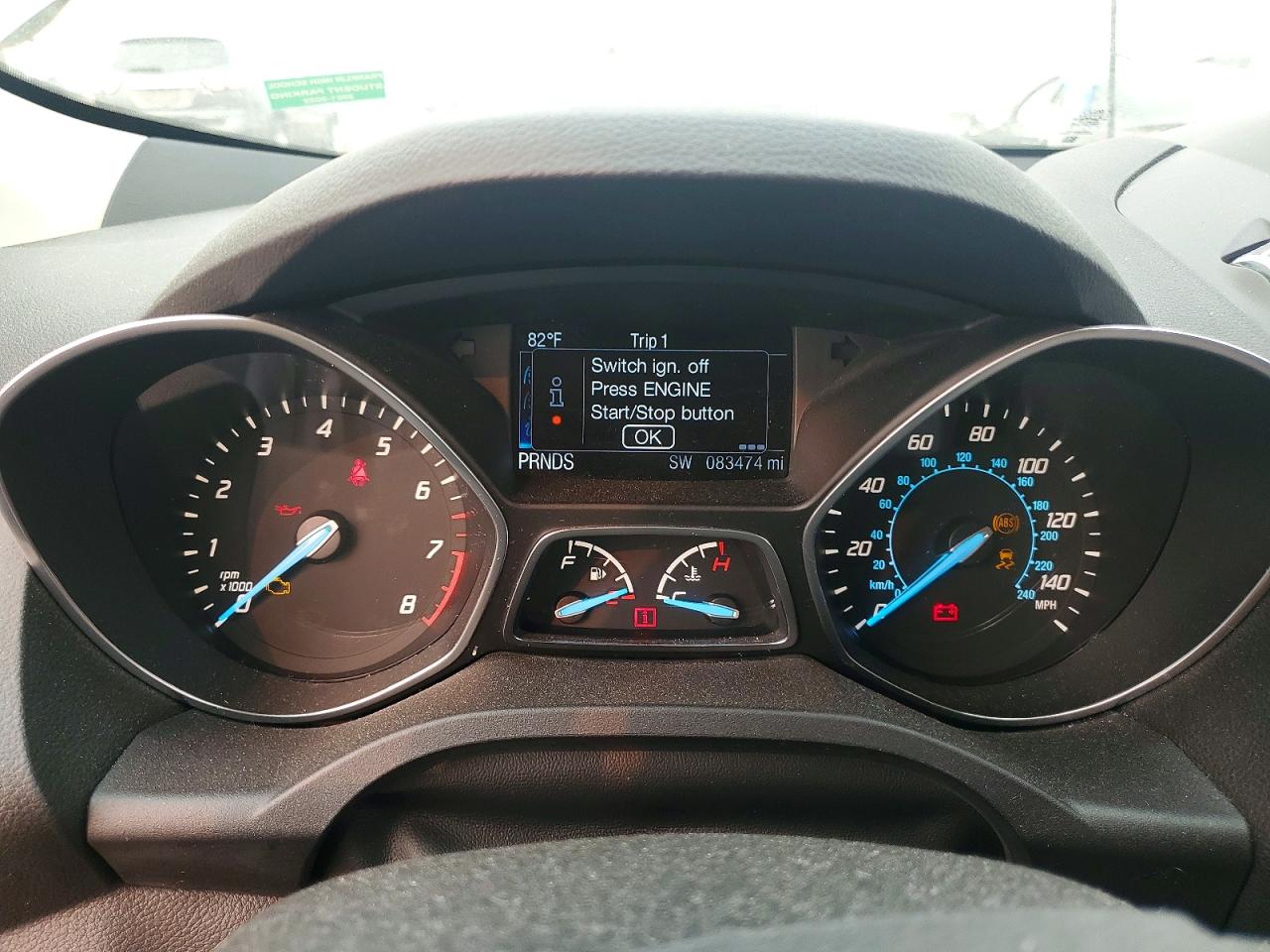 2015 FORD ESCAPE