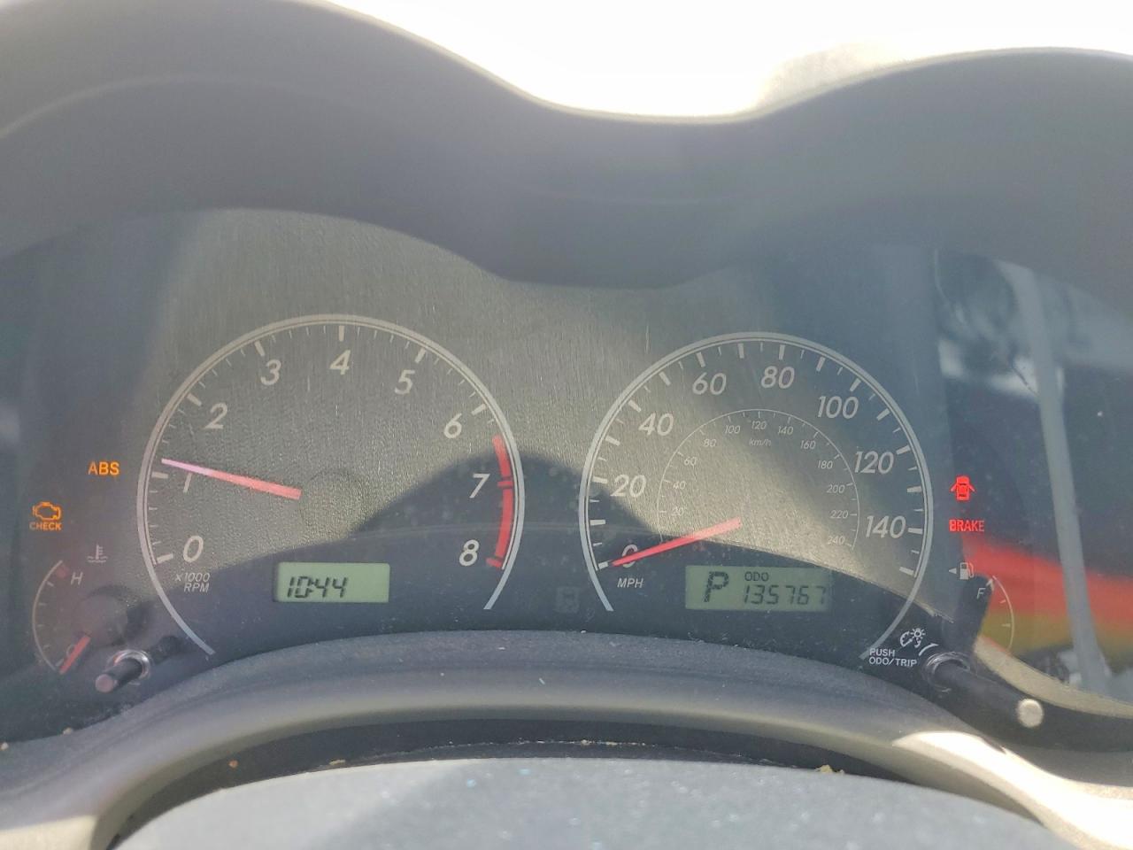2009 TOYOTA COROLLA