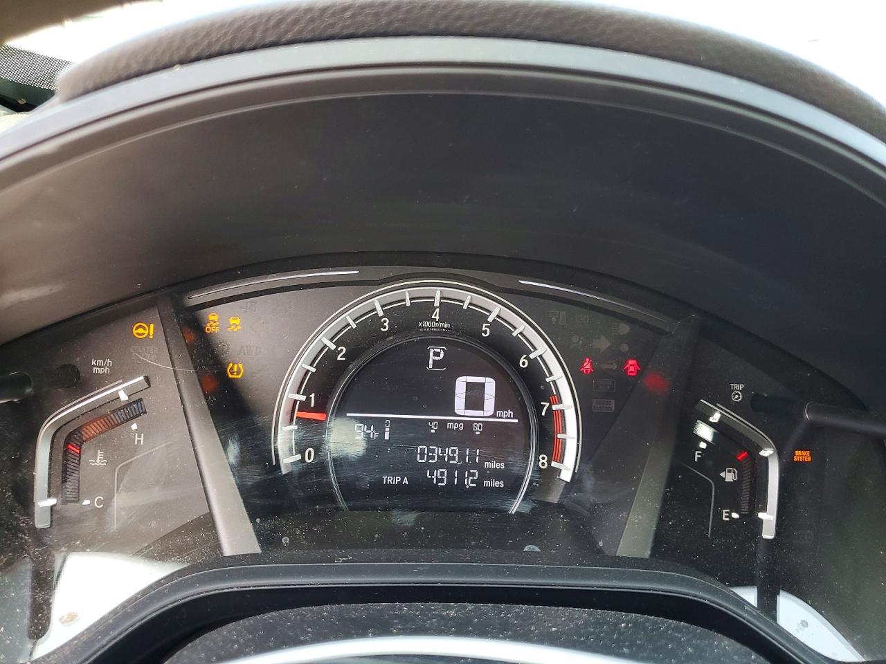 2018 HONDA CRV