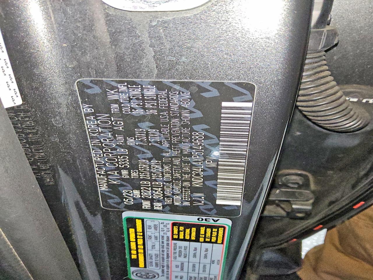 2023 KIA ALL OTHER