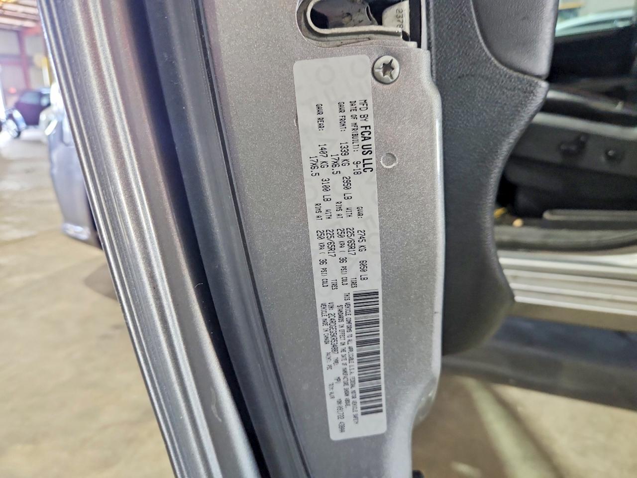 2019 DODGE CARAVAN