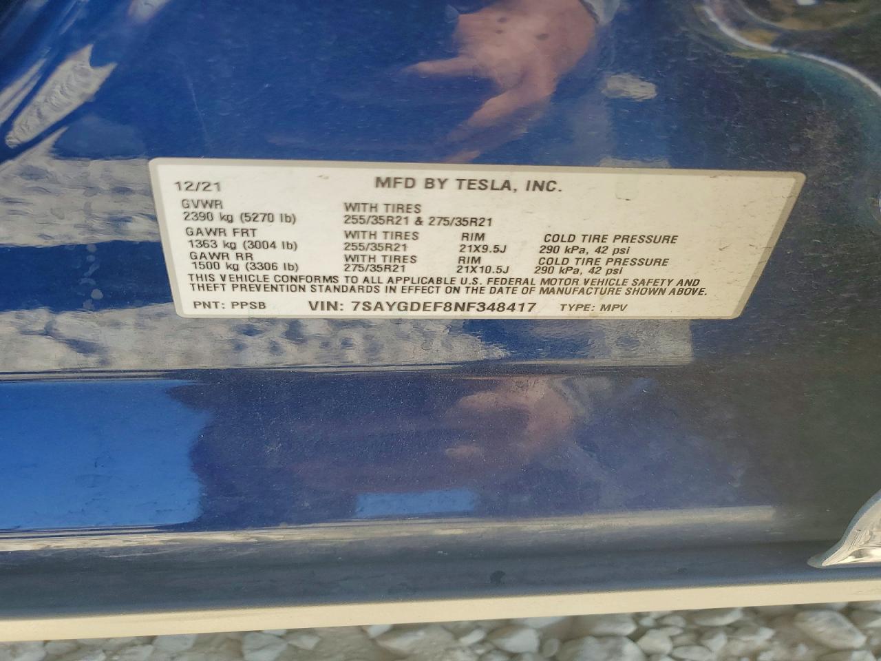 2022 TESLA MODEL Y