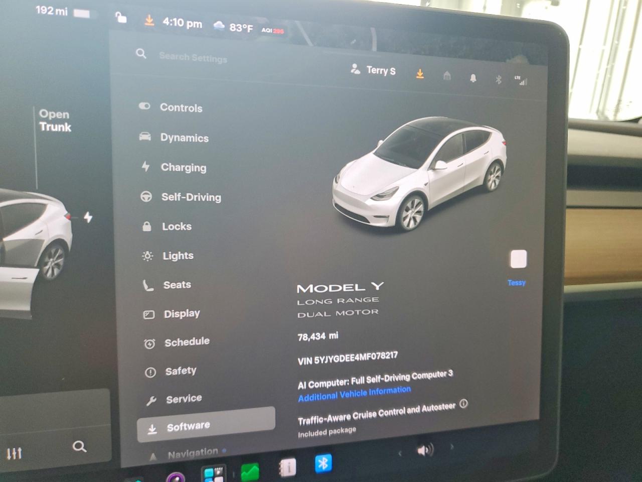 2021 TESLA MODEL Y