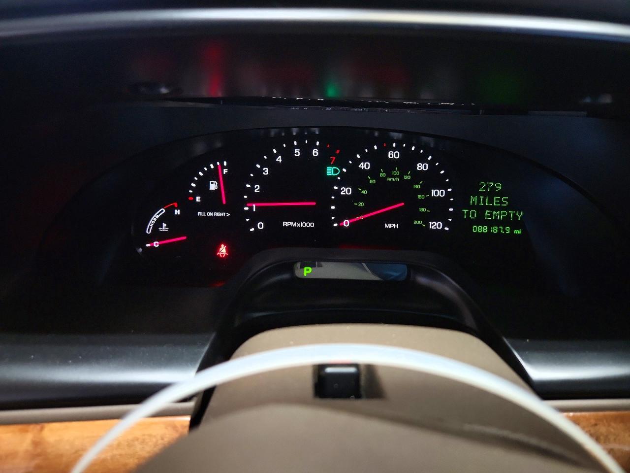 1998 LINCOLN CONTINENTL