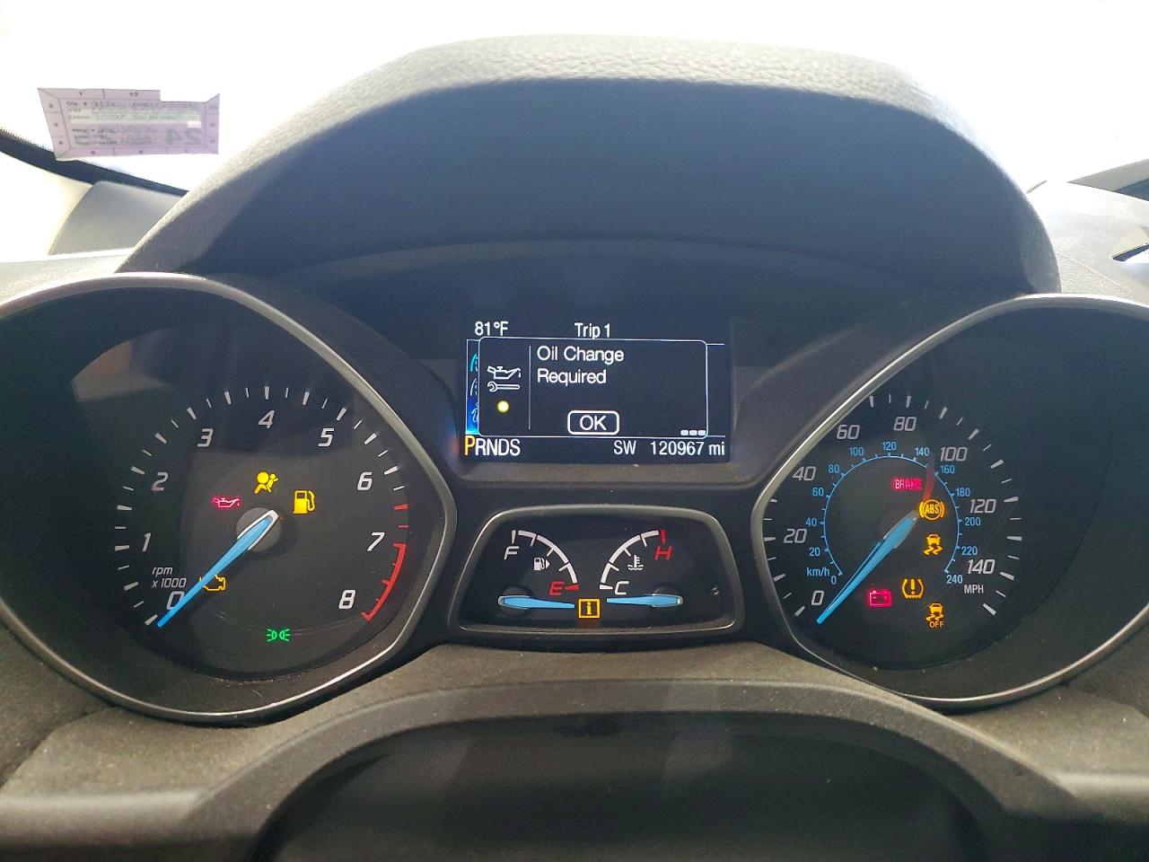 2016 FORD ESCAPE