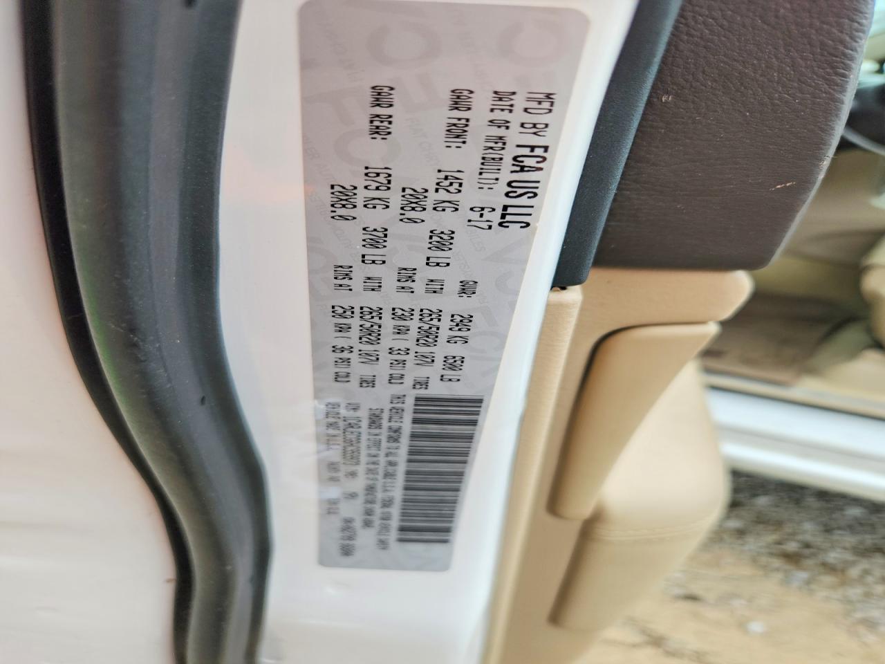 2017 JEEP GRAND CHER