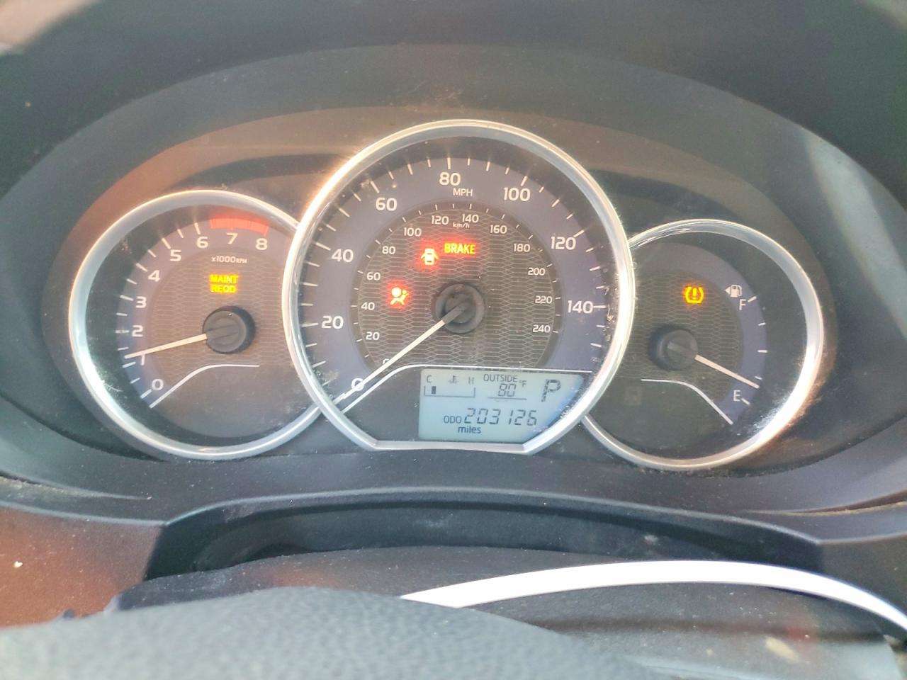 2014 TOYOTA COROLLA