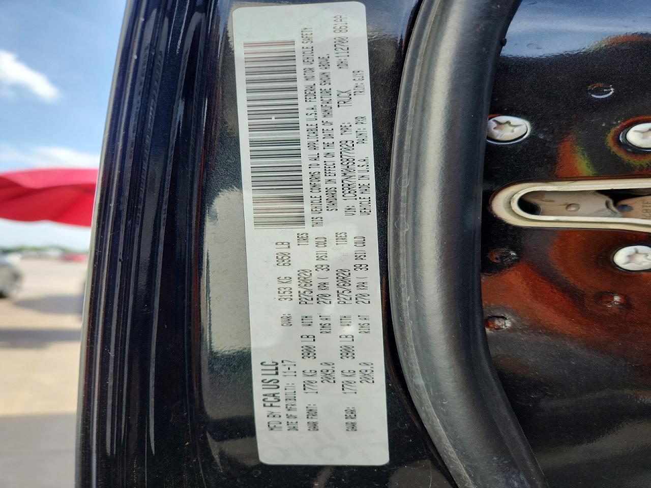 2017 RAM 1500
