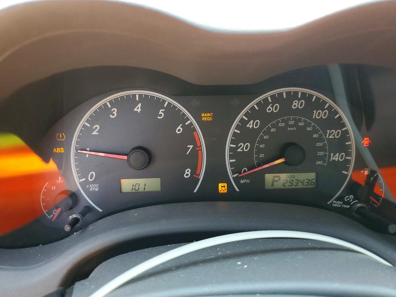 2010 TOYOTA COROLLA