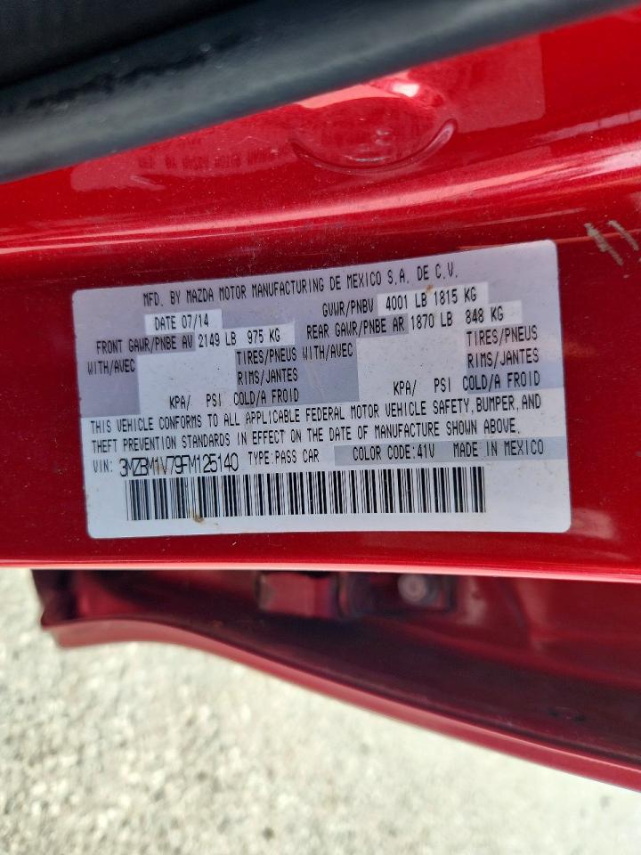 2015 MAZDA 3