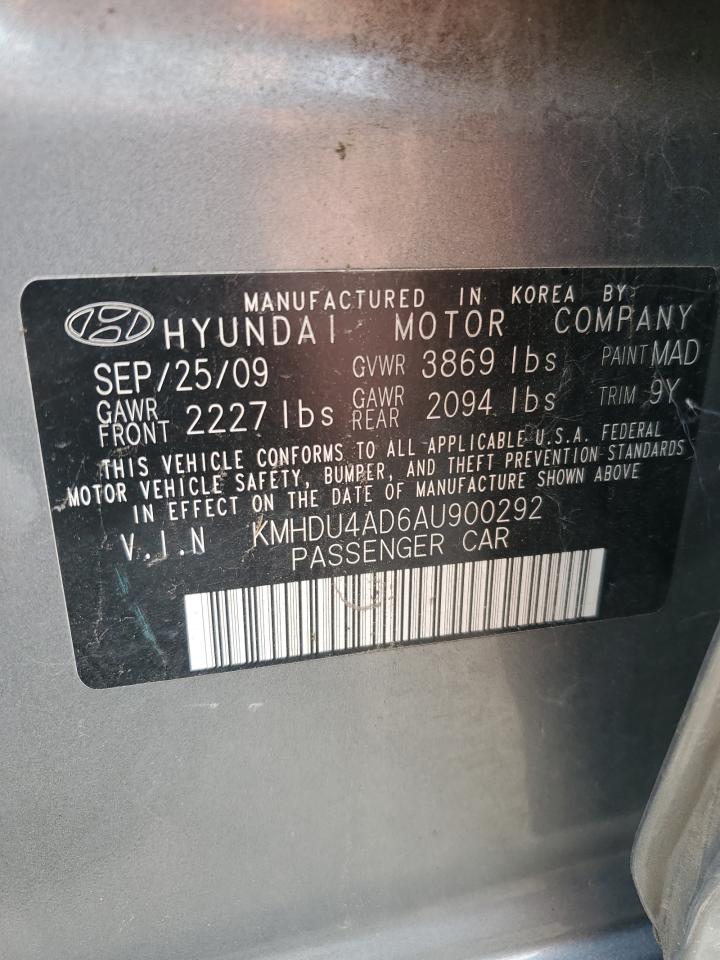 2010 HYUNDAI ELANTRA