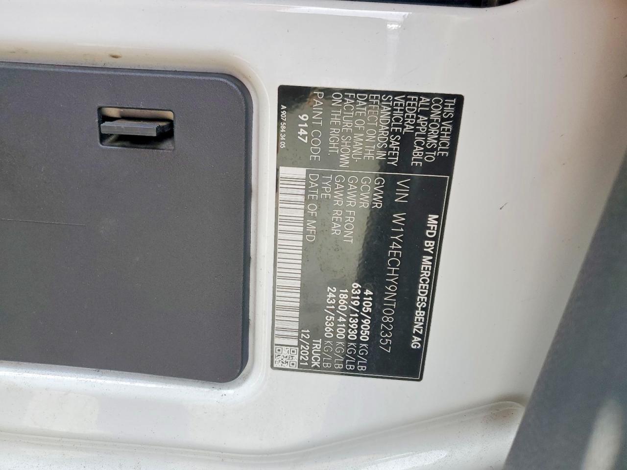 2022 MERCEDES-BENZ SPRINTER