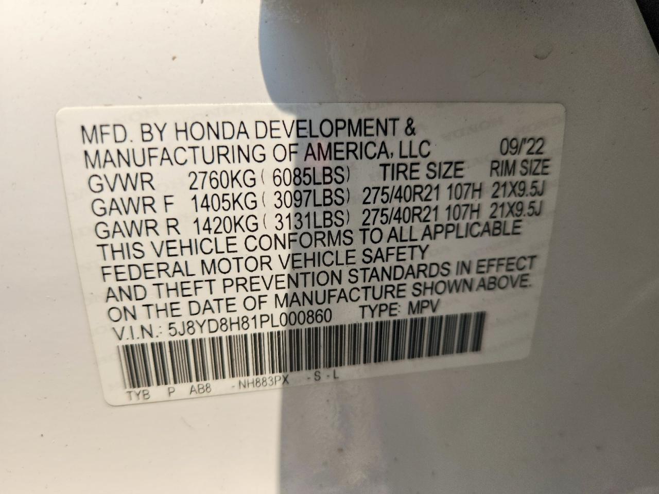 2023 ACURA MDX