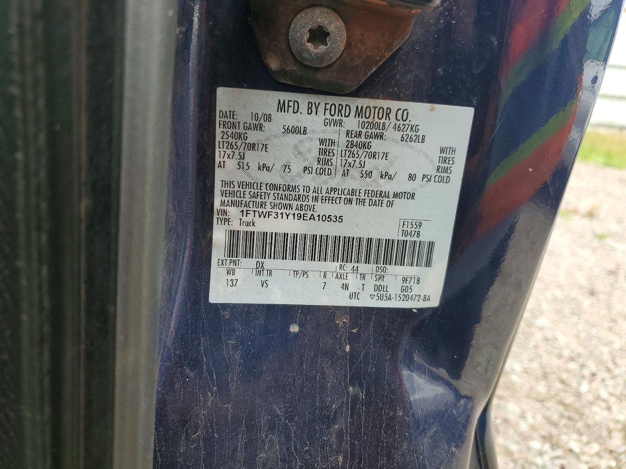2009 FORD F350