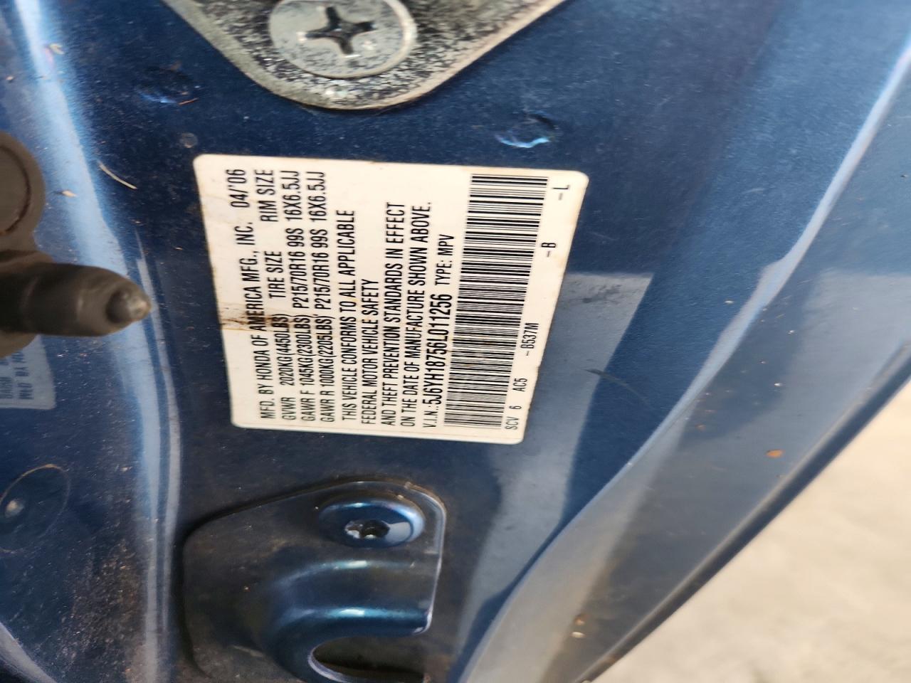 2006 HONDA ELEMENT