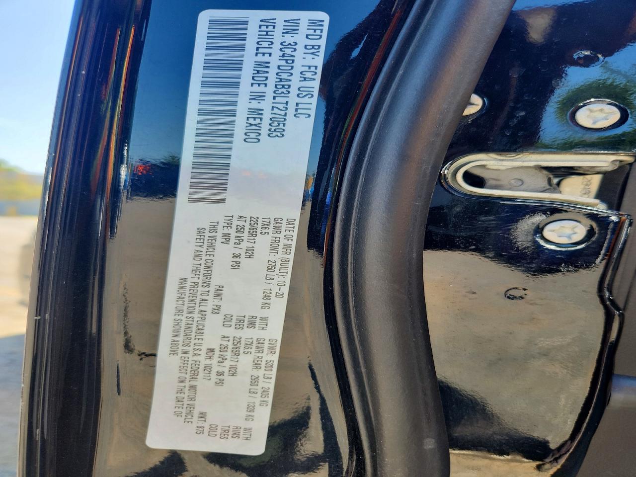 2020 DODGE JOURNEY