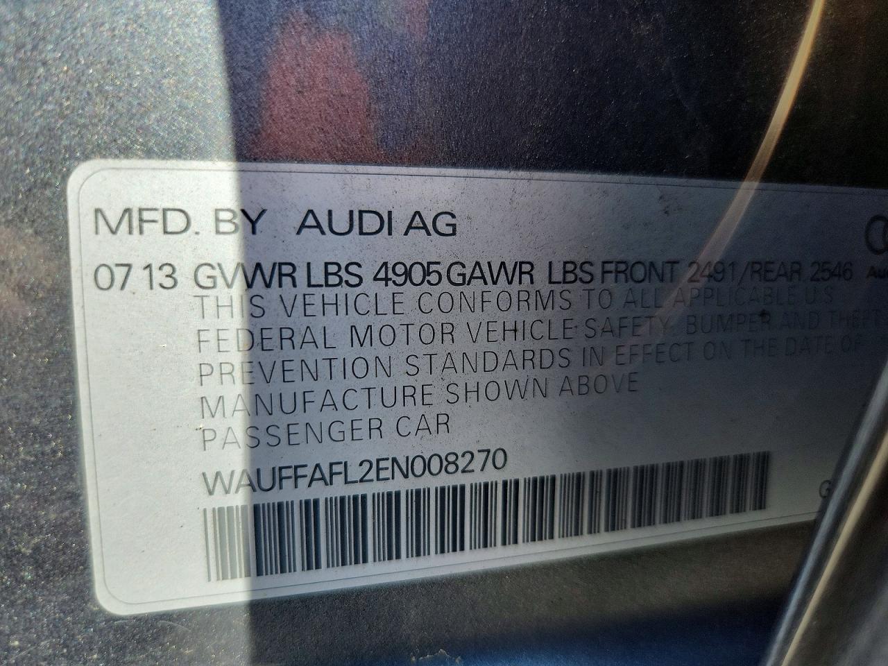 2014 AUDI A4